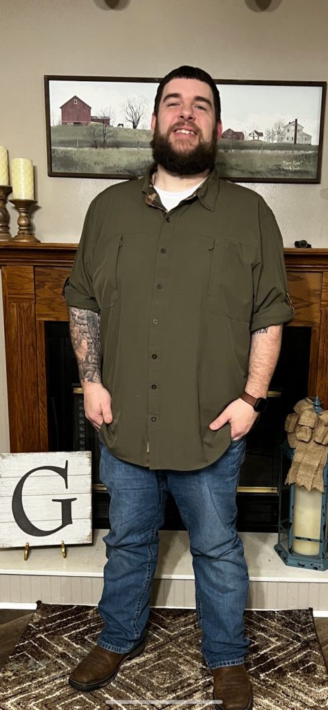 Anthony after gastric sleeve surgery