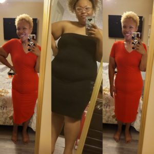 Side by Side Photo of Brittany Before and After Gastric Sleeve Weight Loss Surgery
